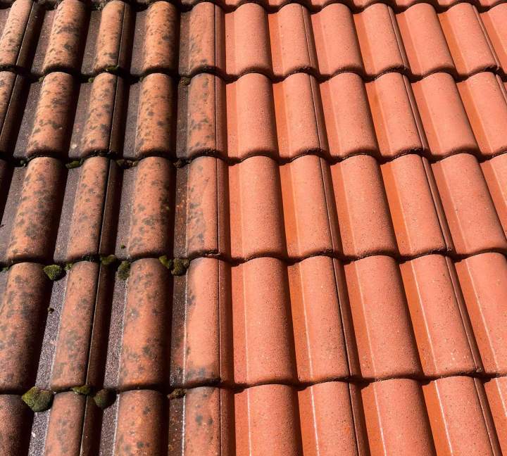 Nettoyage et démoussage pour une toiture saine et esthétique