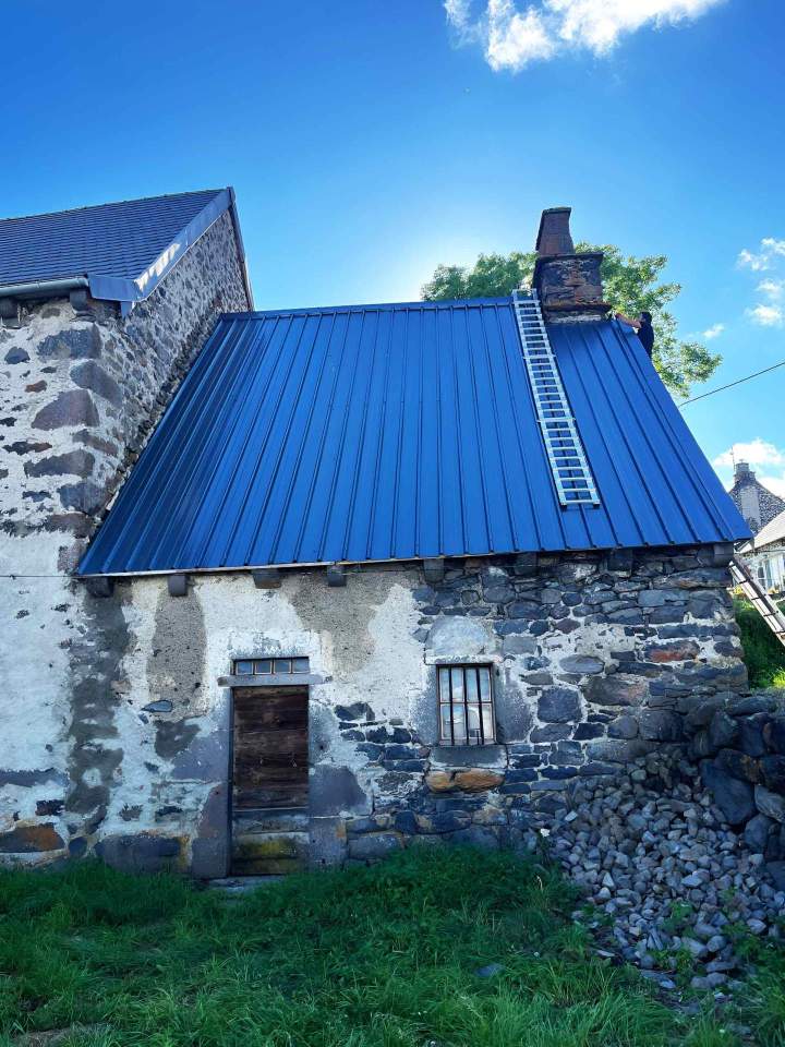 Rénovation toiture bac en acier Clermont-Ferrand